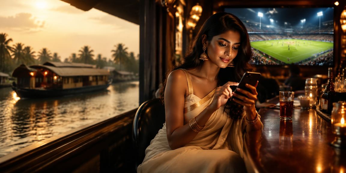 VIP player enjoying cricket betting in Kerala