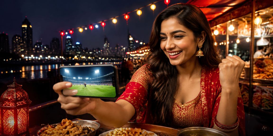 User making online payment in Mumbai